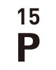 15 P