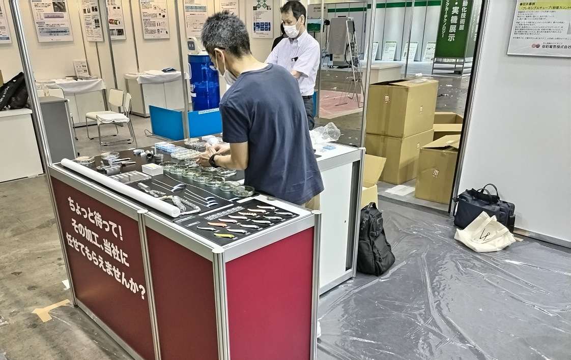 展示会（N-PLUS）会場準備