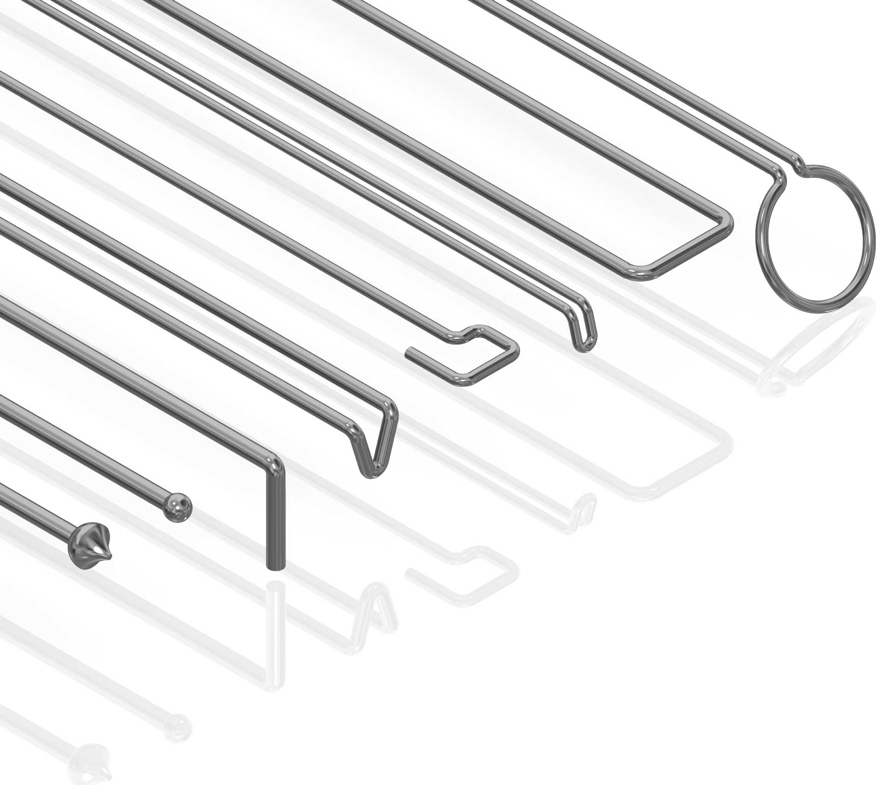 タングステン製フォーミングワイヤー